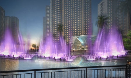 Nhạc nước tại Times City, Hà Nội