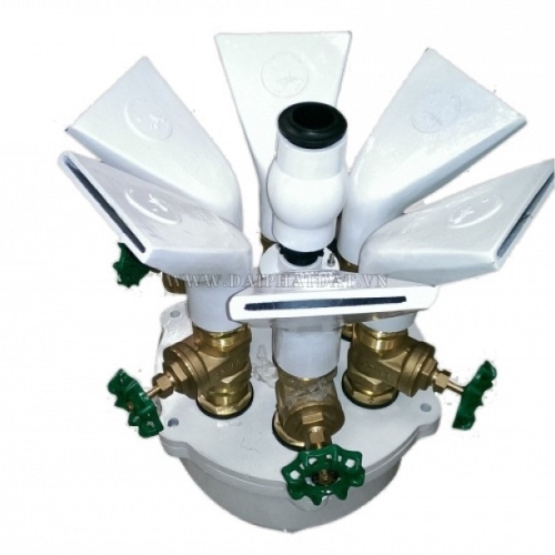 Vòi phun tạo hình quả hoa nước 6 cánh Water Flower Fountain